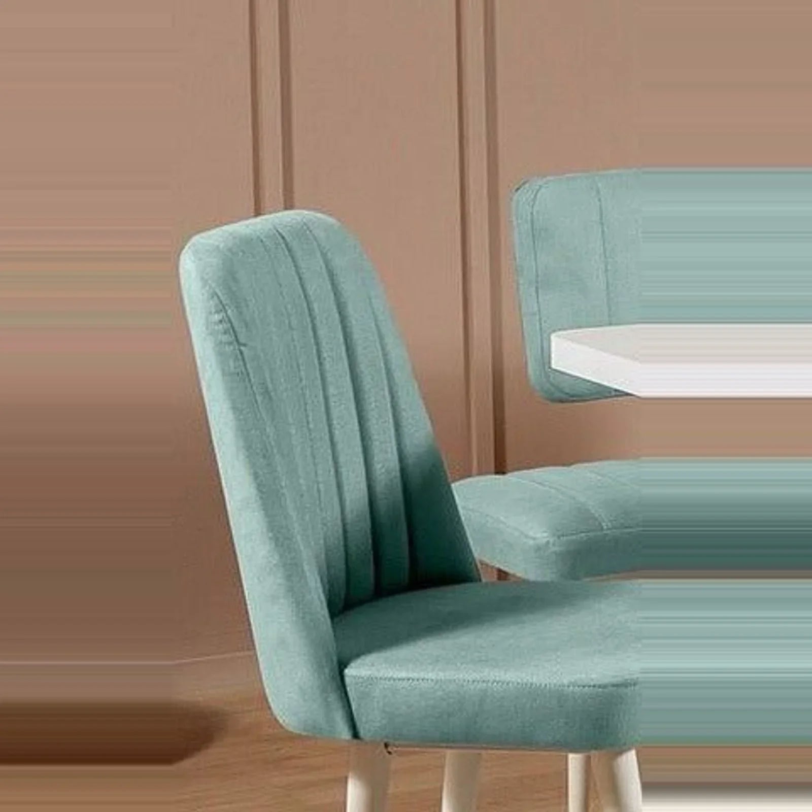 Sembol Açılır Masa Takımı Beyaz Fıstık Yeşili 70x110 (1 Masa + 1 Bench + 2 Sandalye) - görsel 1