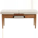 Sembol Bench Ceviz Krem